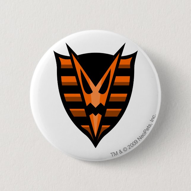 Team Haunted Woods Logo Pinback Button (Front)