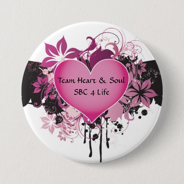 Team Heart & Soul Button (Front)