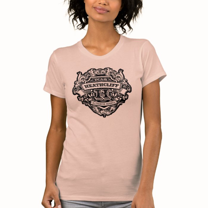 "Team Heathcliff" Wuthering Heights T shirt