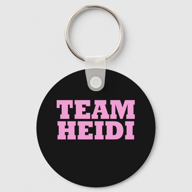TEAM HEIDI KEYCHAIN (Front)