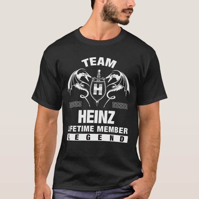 Team HEINZ - Lifetime Member T-Shirt (Front)
