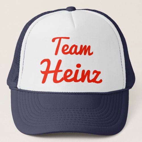 Team Heinz Trucker Hat