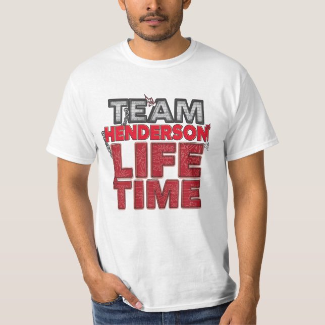Team Henderson T-Shirt (Front)