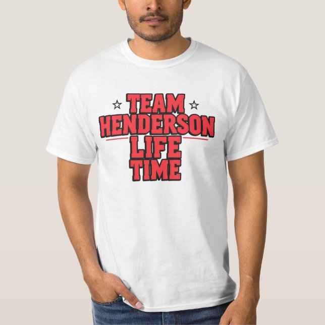 Team Henderson T-Shirt (Front)