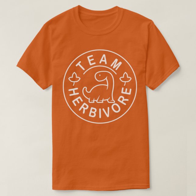 Team Herbivore 3 T-Shirt (Design Front)