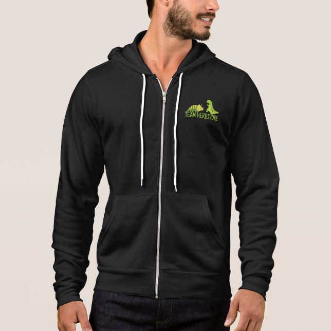 Team Herbivore Vegan Hoodie (Front)