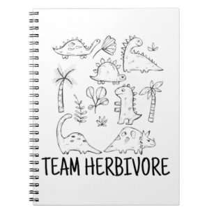 Team Herbivore Vegan Notebook