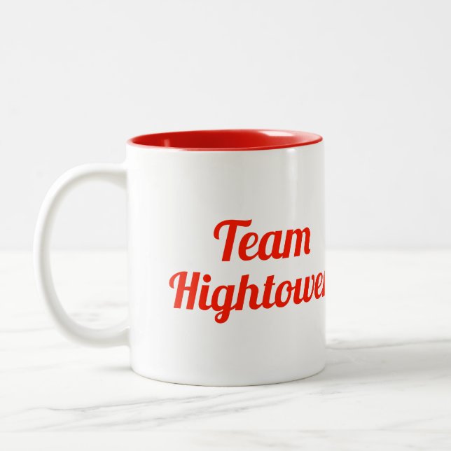 Team Hightower Two-Tone Coffee Mug (Left)