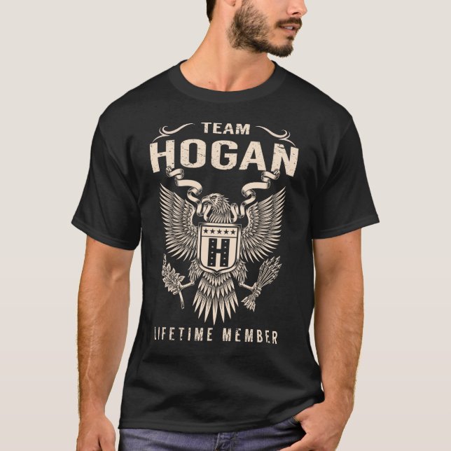 Team HOGAN Lifetime Member T-Shirt (Front)