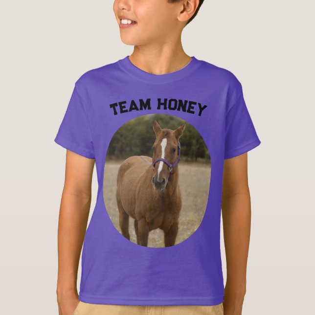 Team Honey Kids T Shirt (Front)
