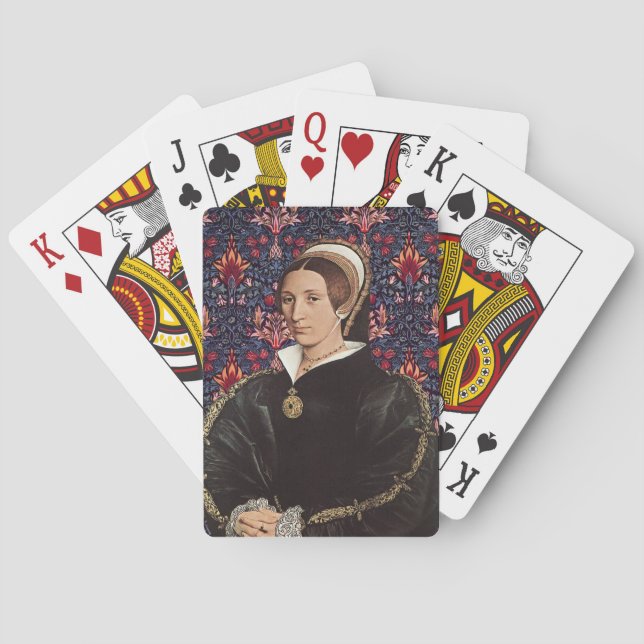 Team Howard - Queen Catherine Howard of England Poker Cards (Back)