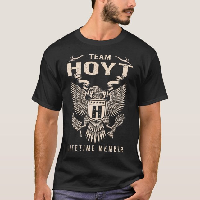 Team HOYT Lifetime Member T-Shirt (Front)