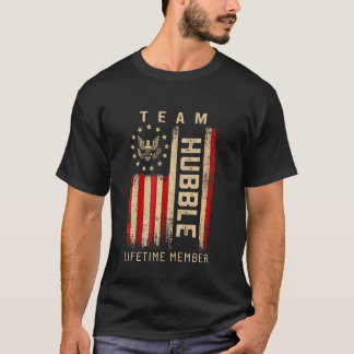 Team HUBBLE Lifetime Member American Flag T-Shirt