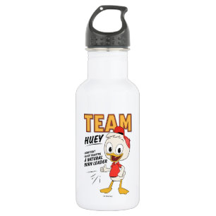 Team Huey Stainless Steel Water Bottle