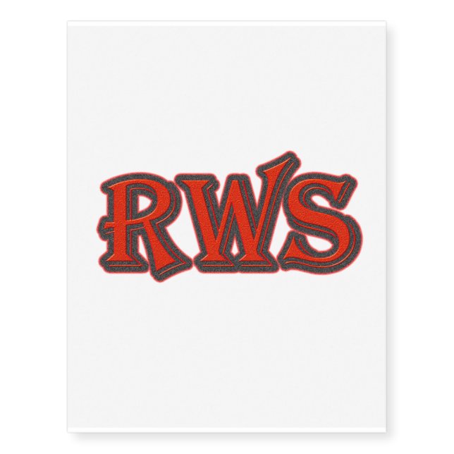 Team Hype Temporary Tattoos (Front)