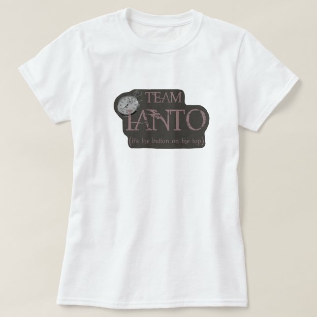 Team Ianto- Stopwatch T-Shirt (Design Front)