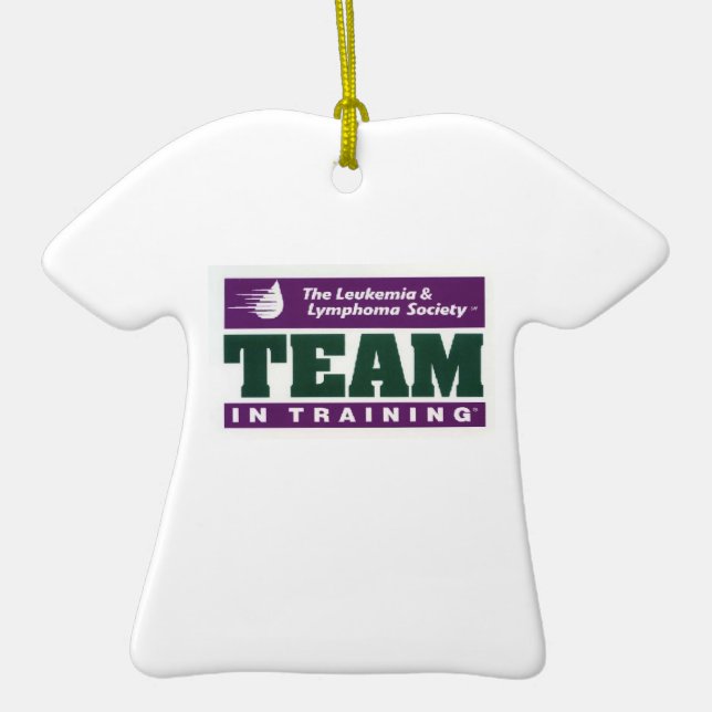 Team in Training Holiday Ornament (Front)