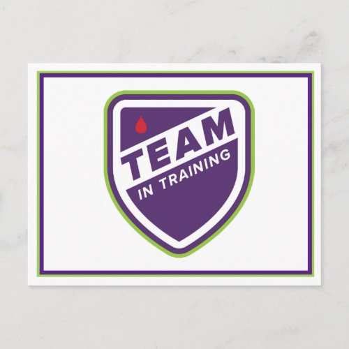 Team in Training Post Card