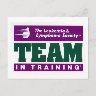 Team in Training post card