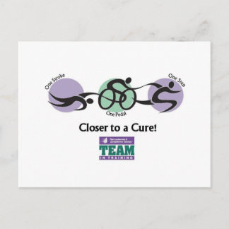 Team in Training Thank You Postcard