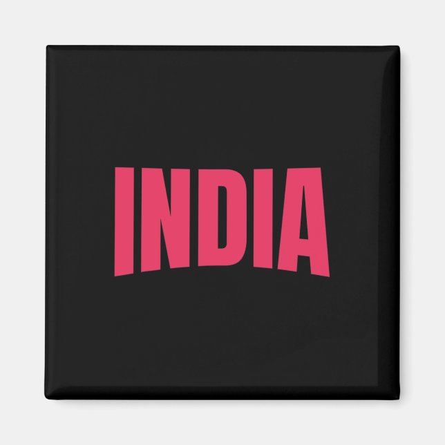 Team India World Cricket Cup Fan Jersey  Magnet (Front)