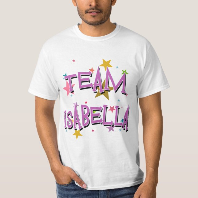 TEAM ISABELLA Customizable T-Shirt (Front)