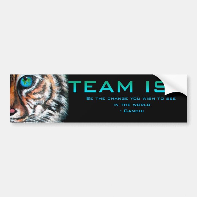Team ISF Bumper Sticker (Front)