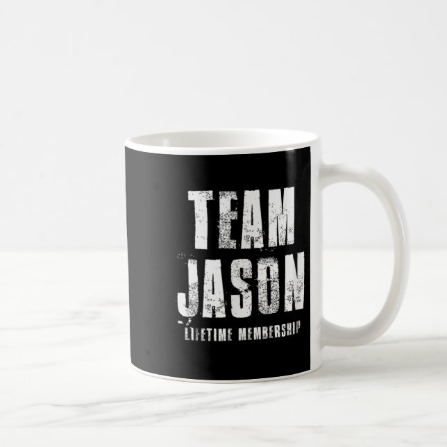Team Jason Motivational Insrational Proud Family  Coffee Mug (Right)