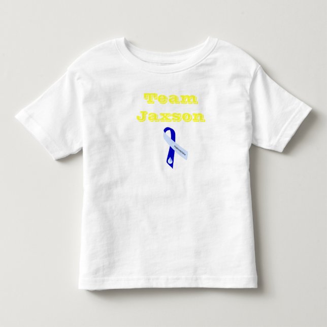 team Jaxson toddler shirt (Front)