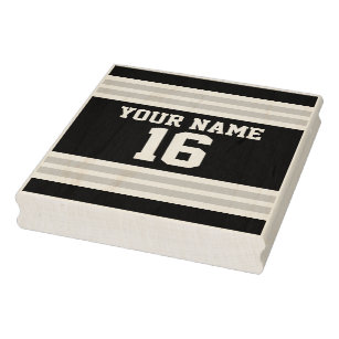 Team Jersey Sports Jersey Football Custom Name Rubber Stamp