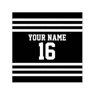 Team Jersey Sports Jersey Football Custom Name Self-inking Stamp