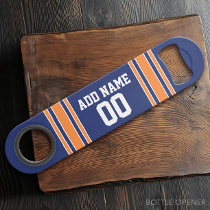 Team Jersey with Custom Name and Number Bar Key