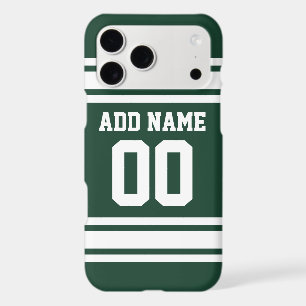 Team Jersey with Custom Name and Number iPhone 17 Pro Max Case