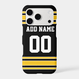 Team Jersey with Custom Name and Number Iphone 18 Pro Case