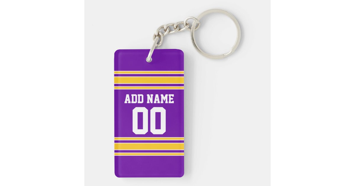 Jersey Keychain Team Jersey Keychain Customizable 