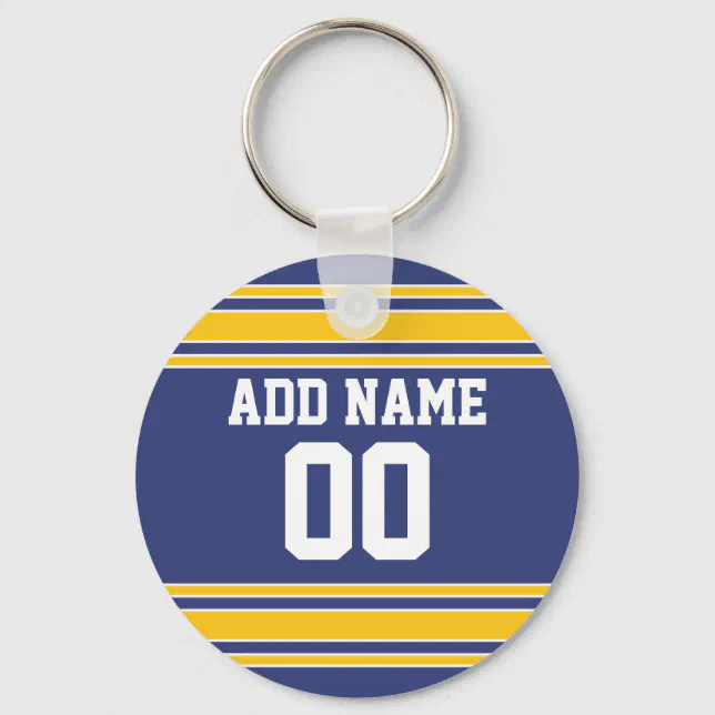 Jersey Keychain | Team Jersey Keychain | Customizable | Personalized | Team  Inspired Keyring