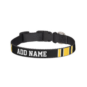 Team Jersey with Custom Name and Number Pet Collar