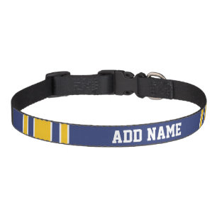 Team Jersey with Custom Name and Number Pet Collar