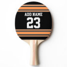Team Jersey with Custom Name and Number Ping-Pong Paddle Team Jersey with Custom Name and Number Ping-Pong Paddle
