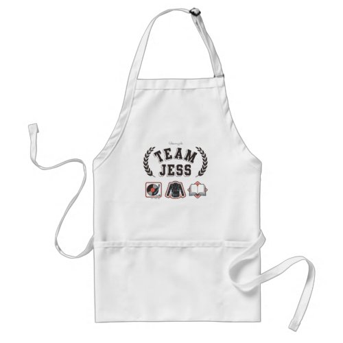 Team Jess Gilmore Girls Design Adult Apron