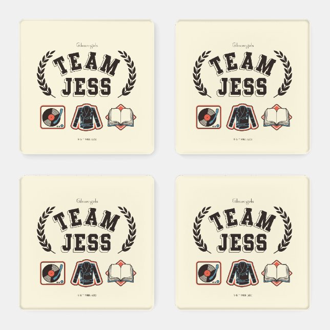 Team Jess Gilmore Girls Design Coaster Set (Set)
