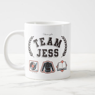 Team Jess Gilmore Girls Design Giant Coffee Mug
