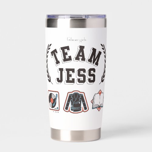 Team Jess Gilmore Girls Design Insulated Tumbler