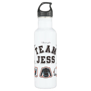 Team Jess Gilmore Girls Design Stainless Steel Water Bottle