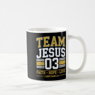 Team Jesus 03 Christian Faith Men Teen Girl Toddle Coffee Mug