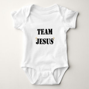 Team Jesus Baby Bodysuit
