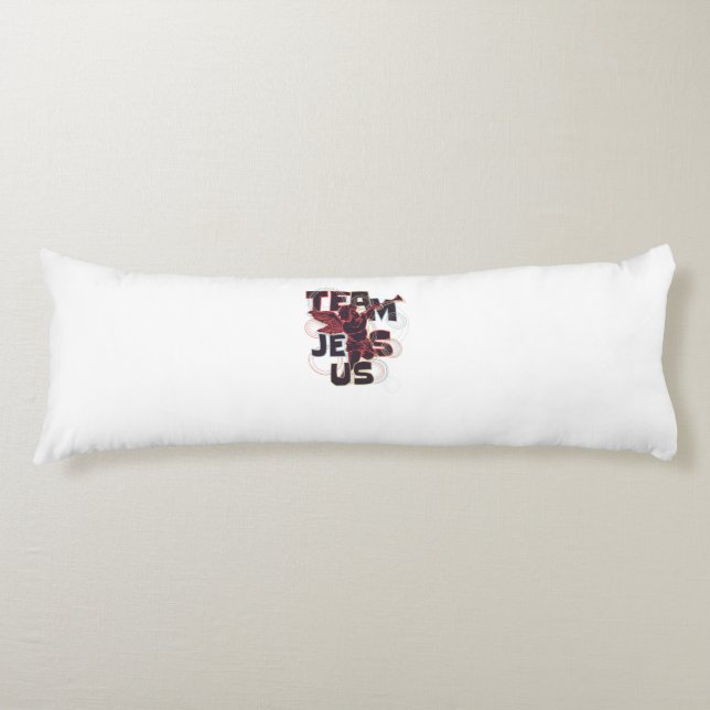 Team Jesus Body Pillow (Front)