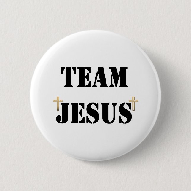 Team Jesus Button (Front)