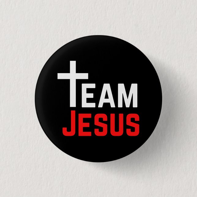Team Jesus   Button (Front)