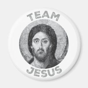 Team Jesus: Christ Pantocrator Magnet